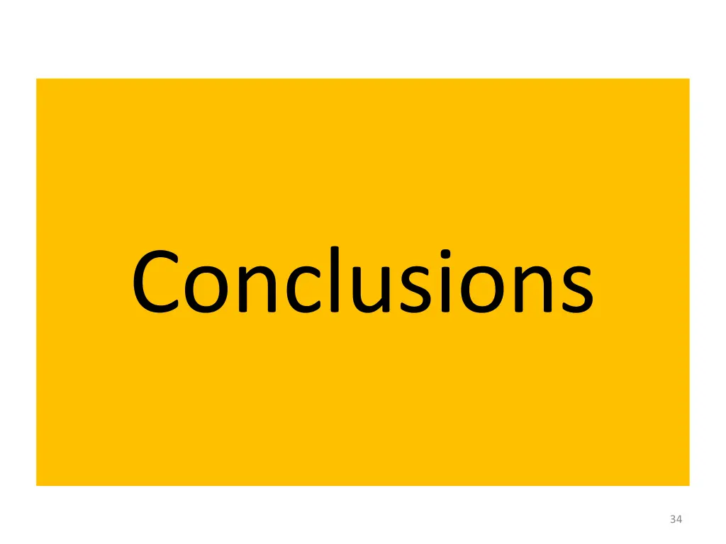 conclusions