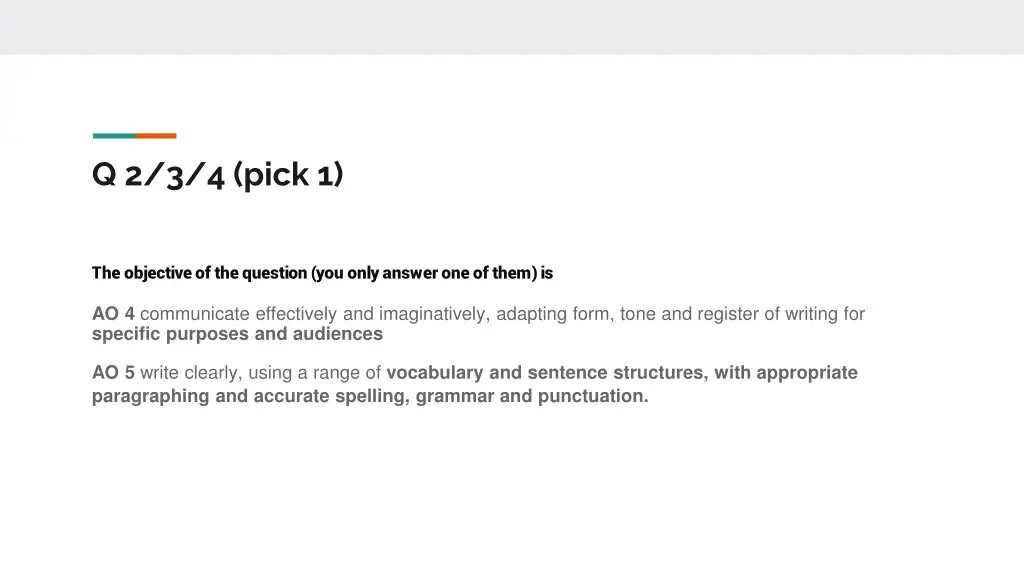 q 2 3 4 pick 1