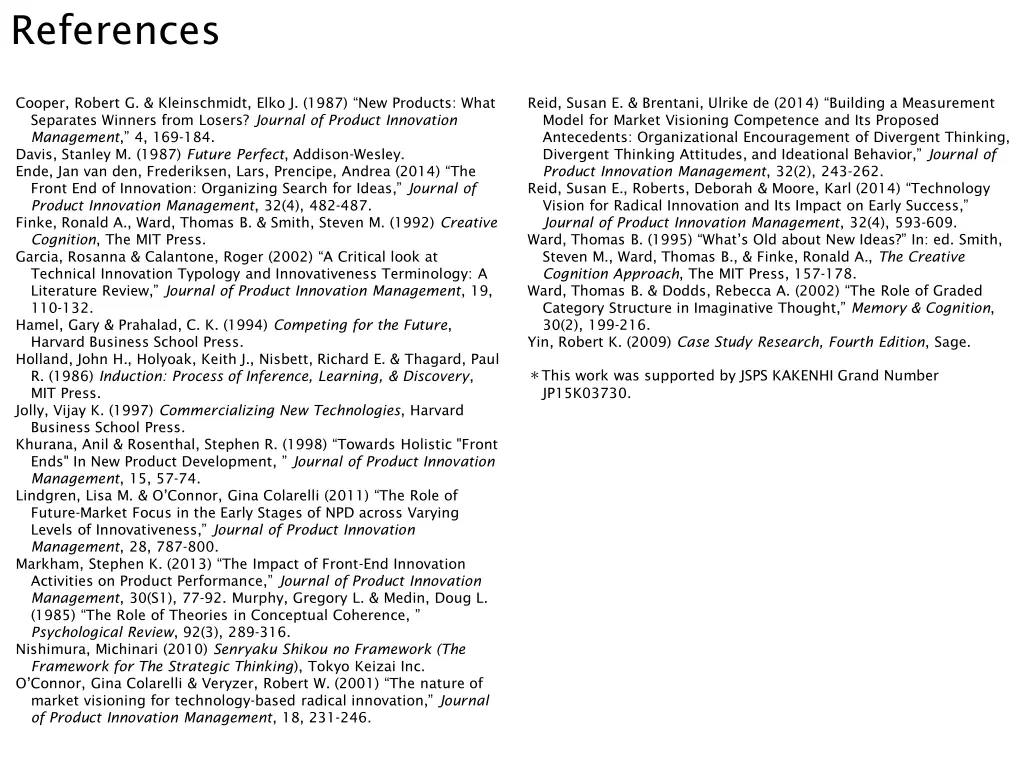 references