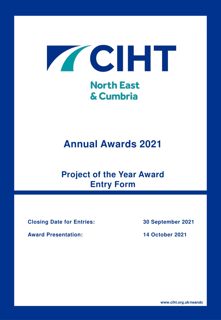 annual awards 2021