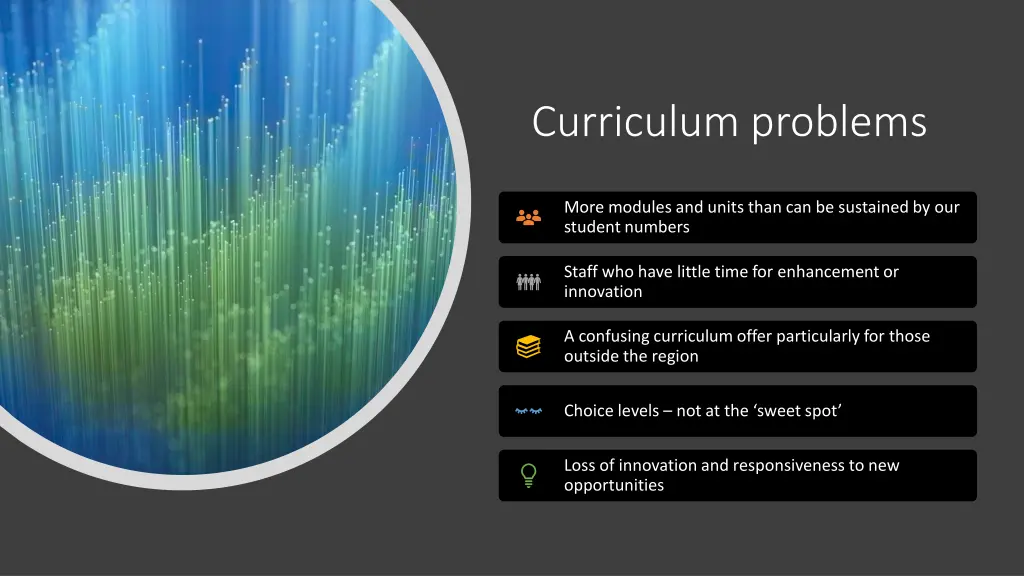 curriculum problems