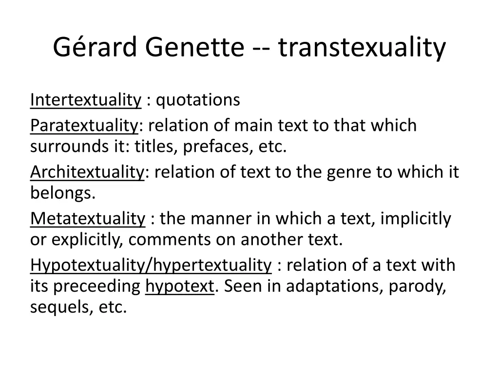 g rard genette transtexuality