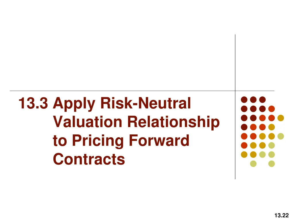 13 3 apply risk neutral valuation relationship