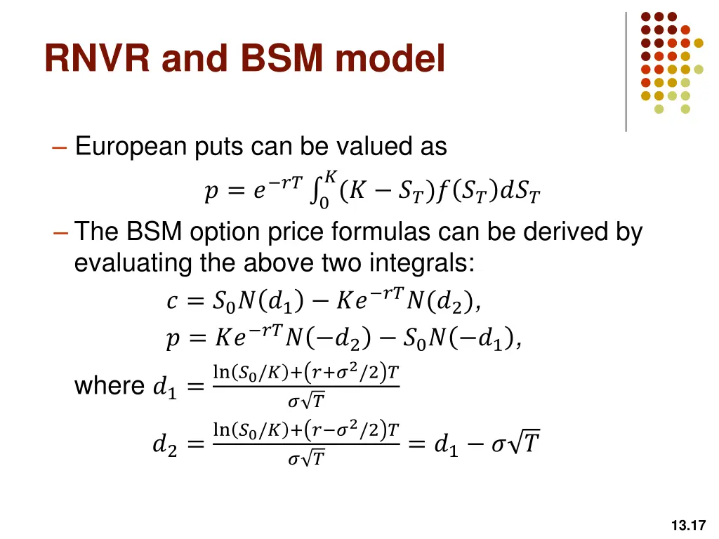 rnvr and bsm model 3