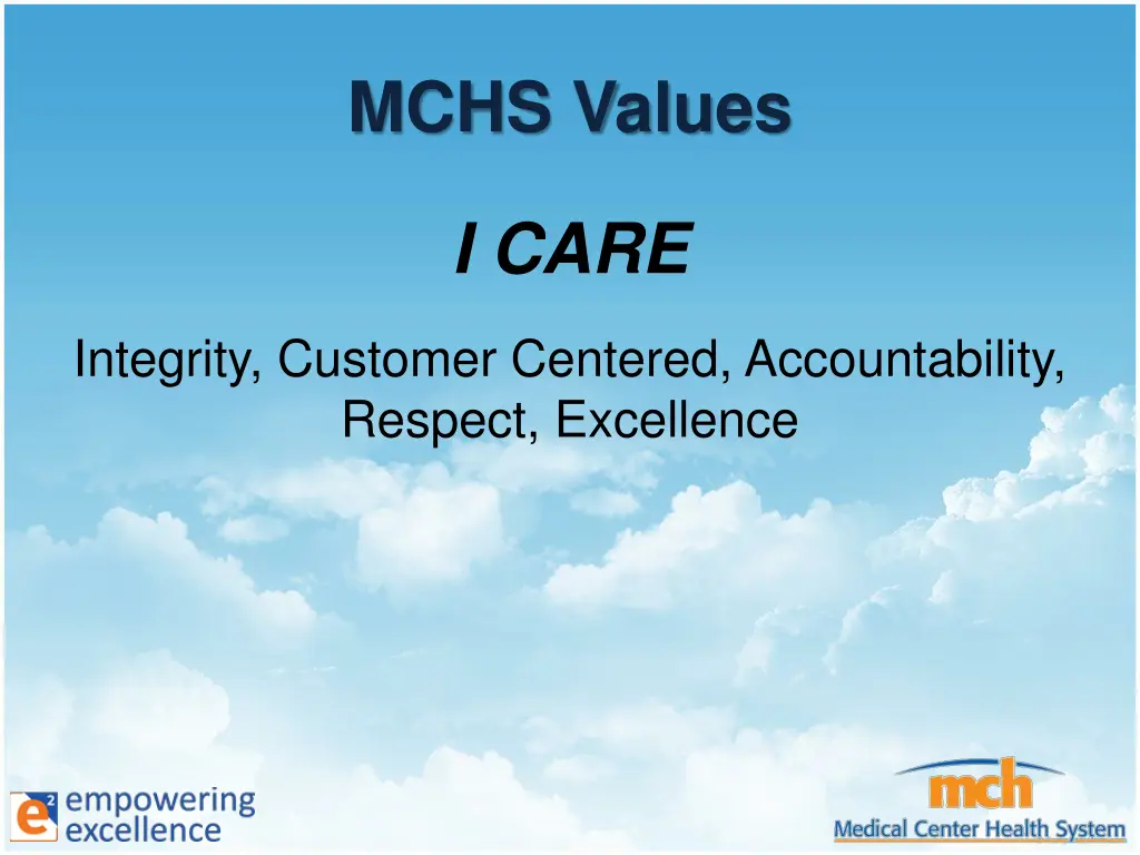 mchs values