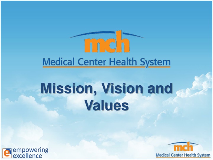 mission vision and values