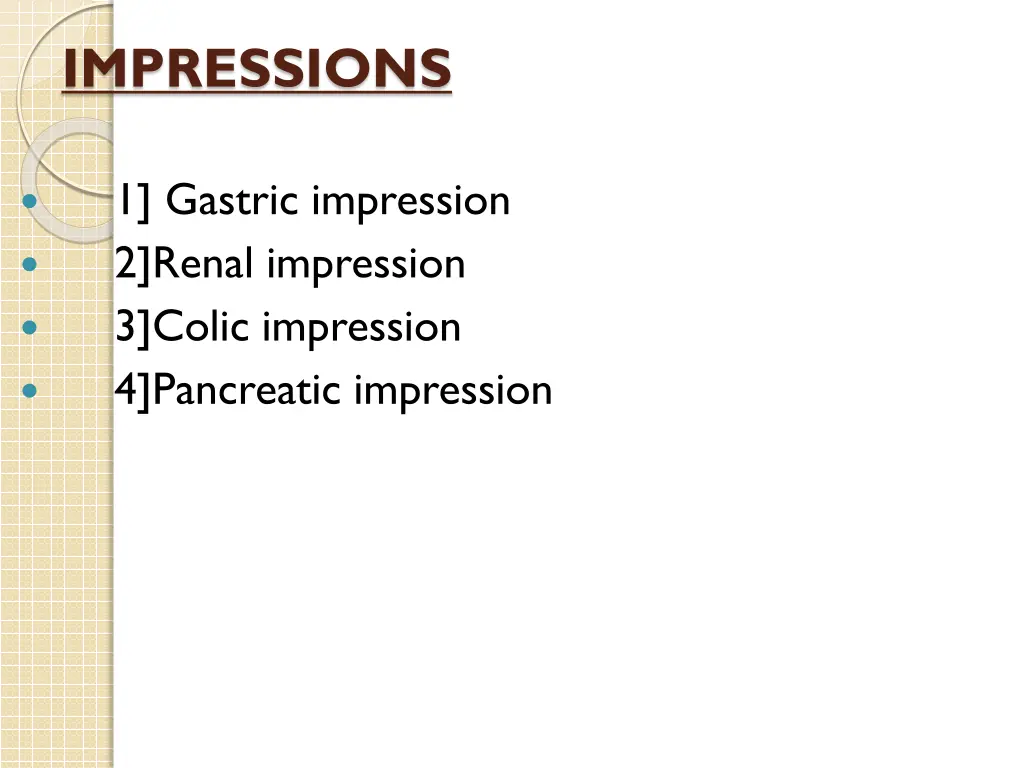 impressions