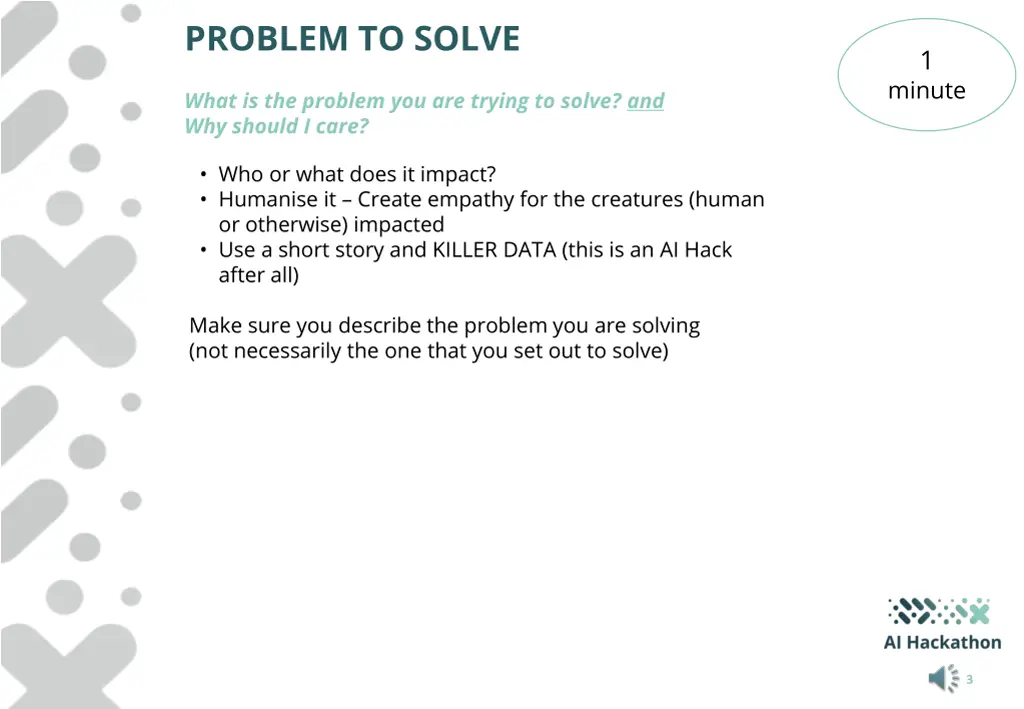 problem to solve