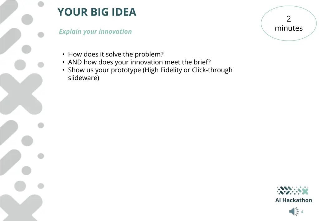 your big idea