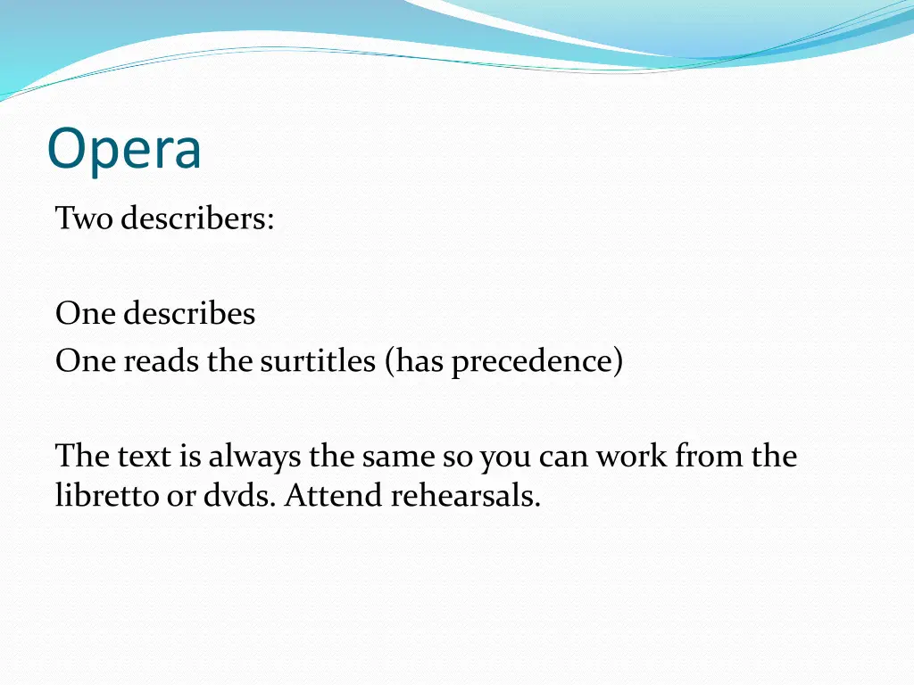 opera