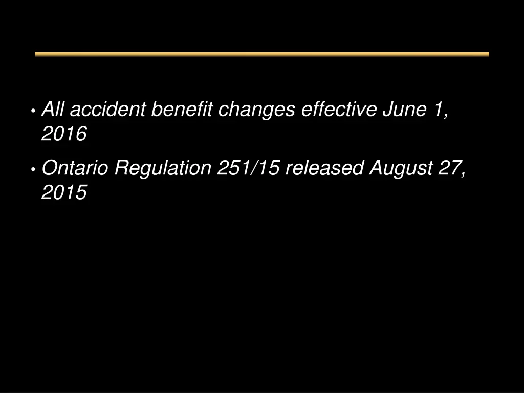 all accident benefit changes effective june 1 2016