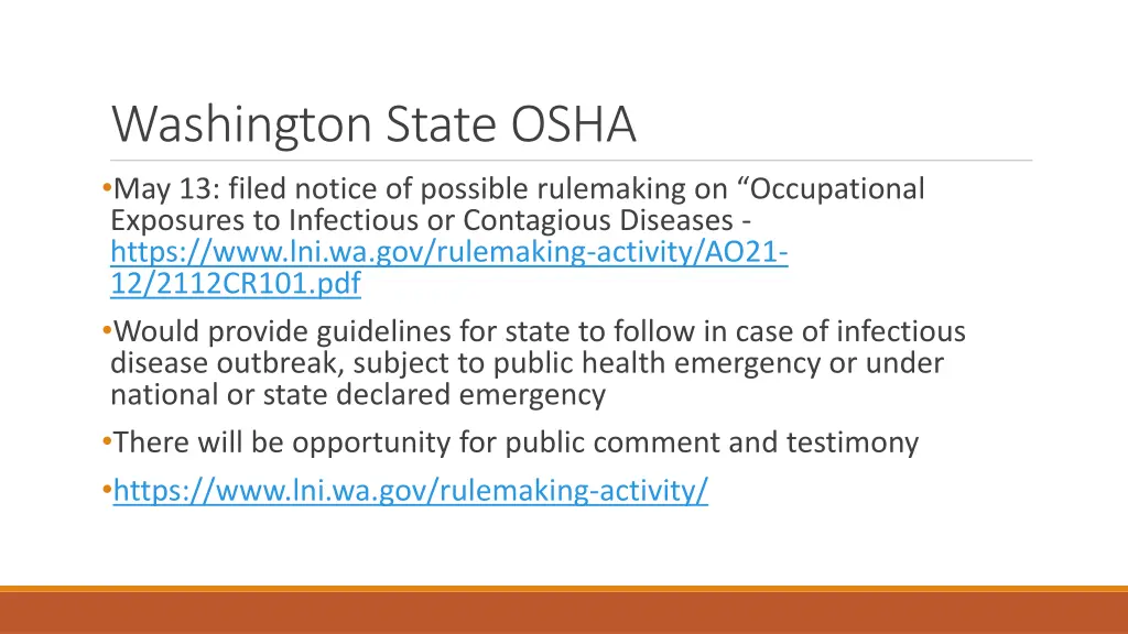 washington state osha may 13 filed notice