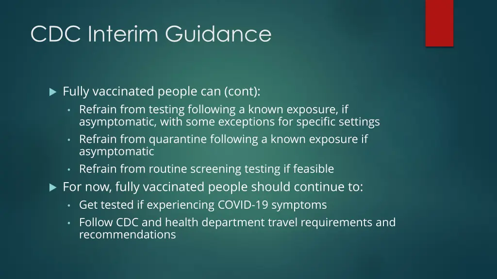 cdc interim guidance 1