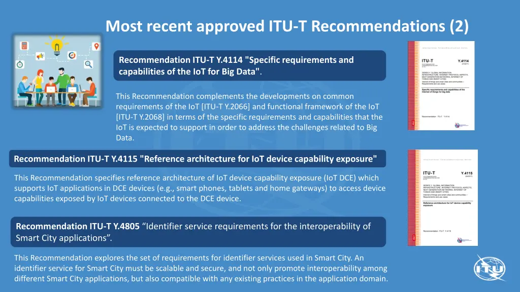 most recent approved itu t recommendations 2