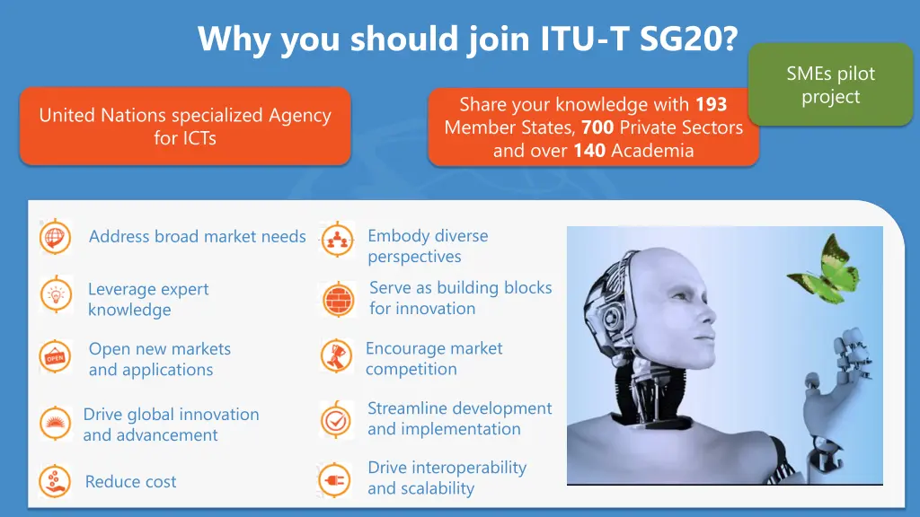 why you should join itu t sg20
