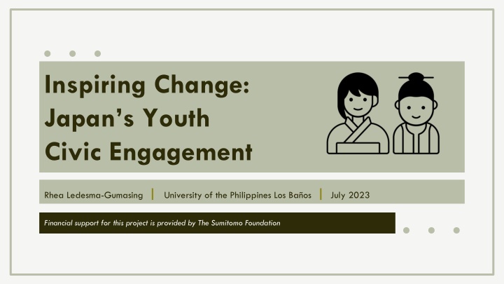 inspiring change japan s youth civic engagement