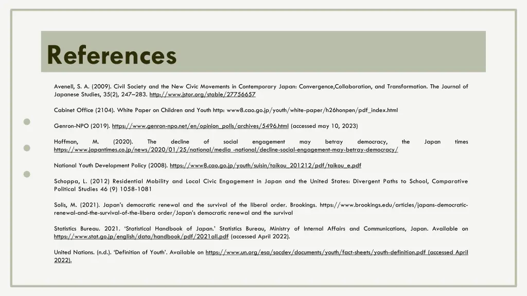 references