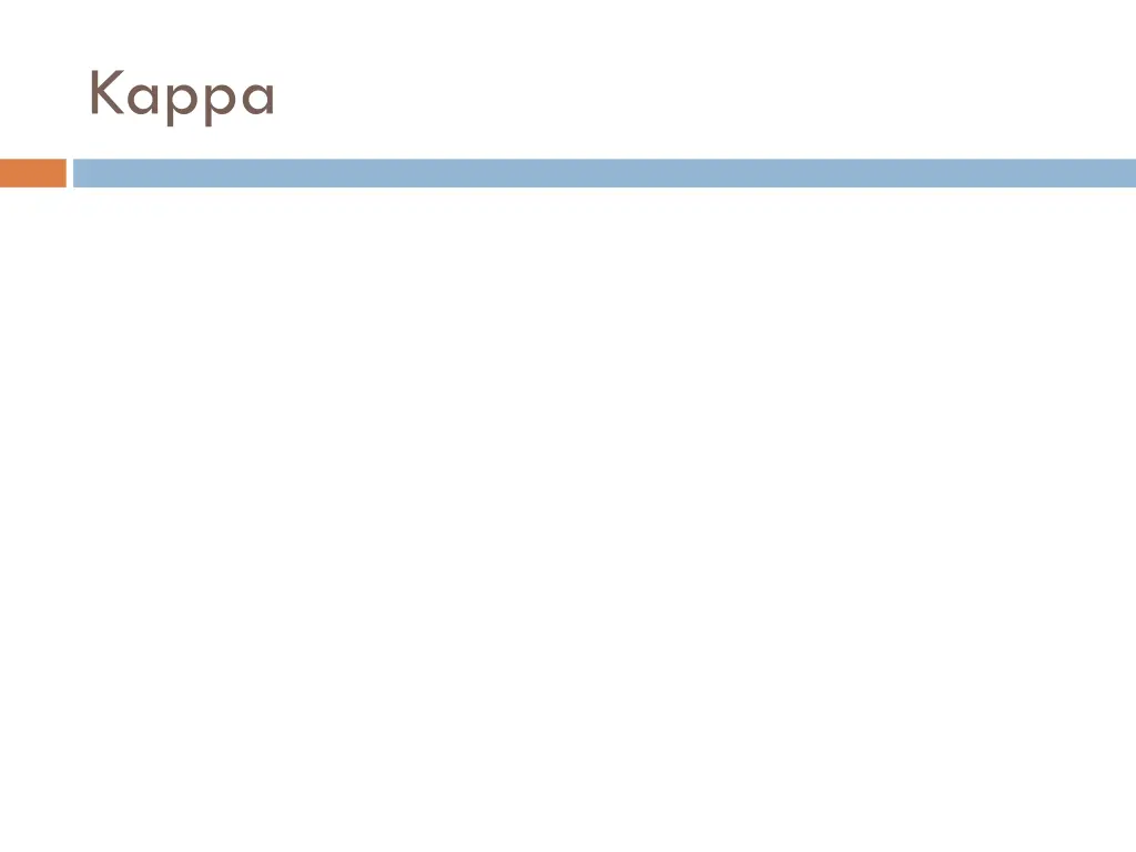kappa