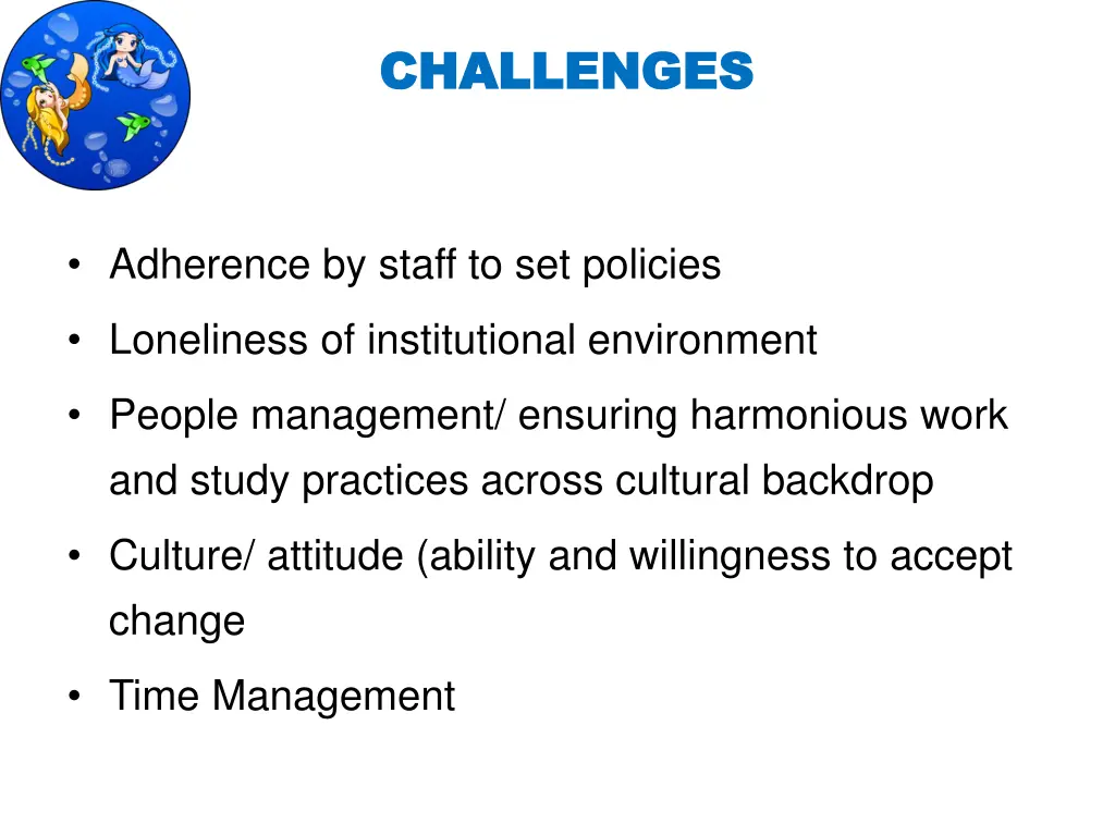 challenges challenges