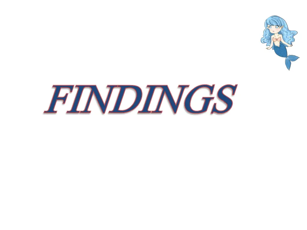 findings findings