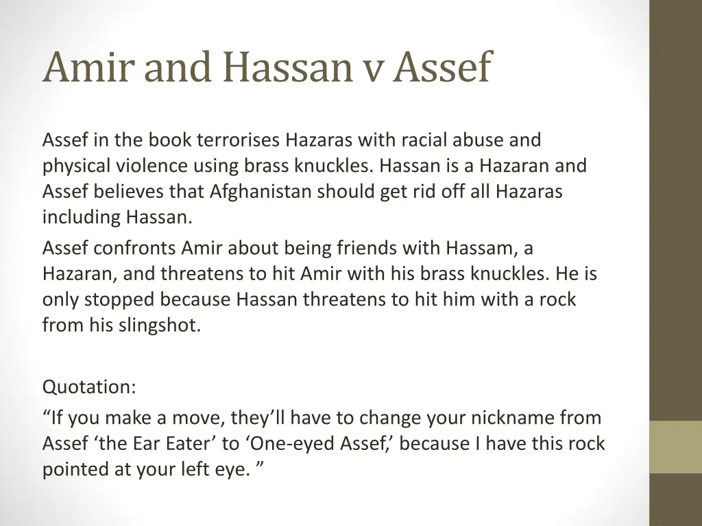 amir and hassan v assef