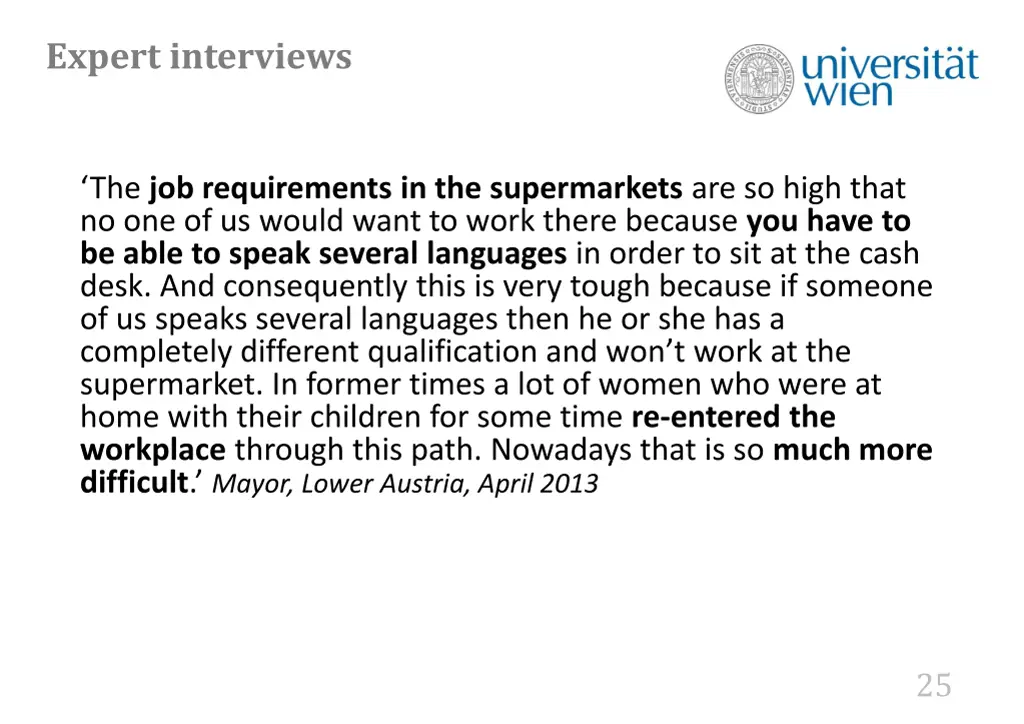 expert interviews 1