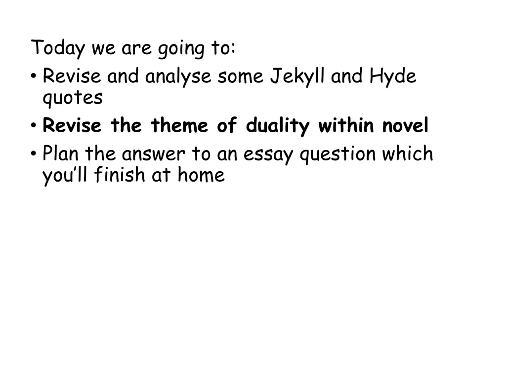 today we are going to revise and analyse some 1