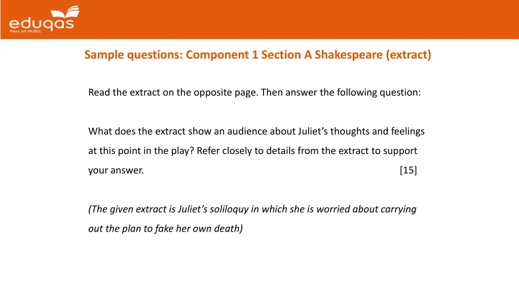sample questions component 1 section