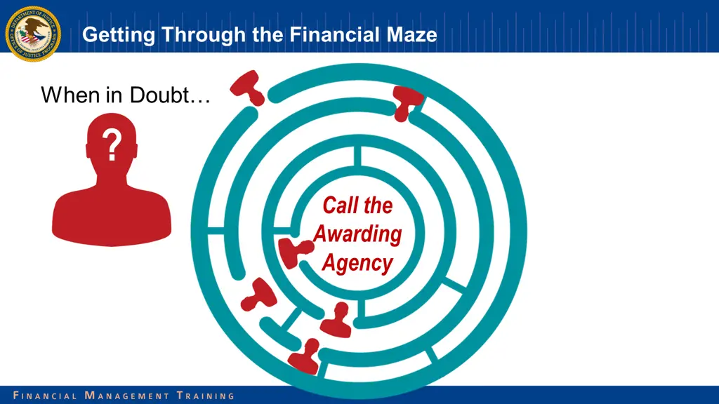 getting through the financial maze