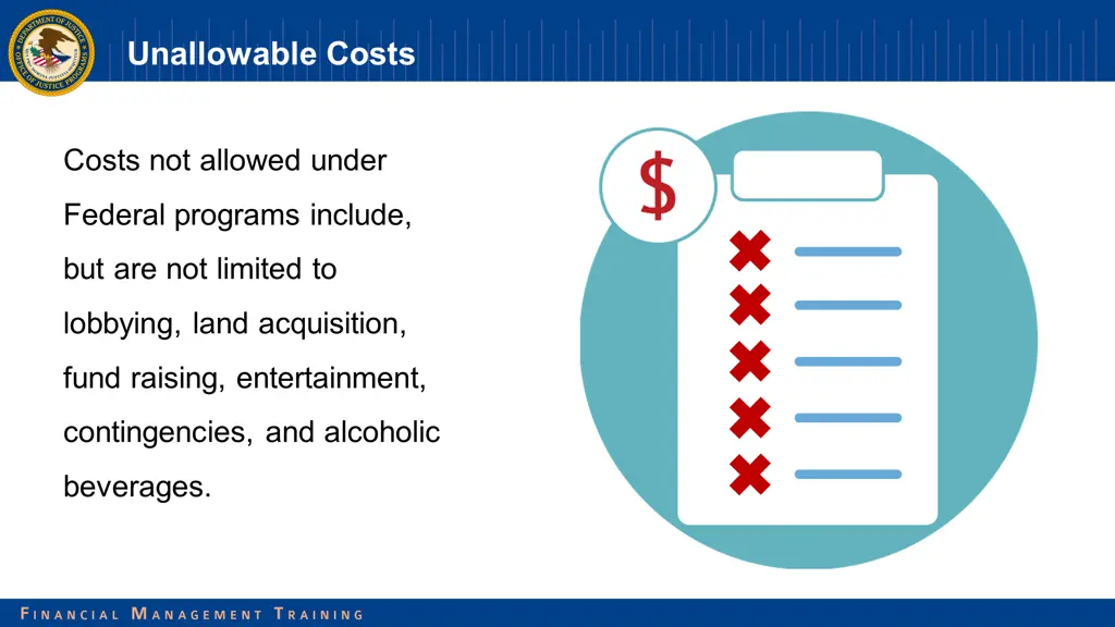 unallowable costs