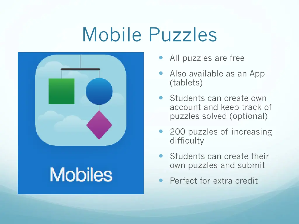 mobile puzzles
