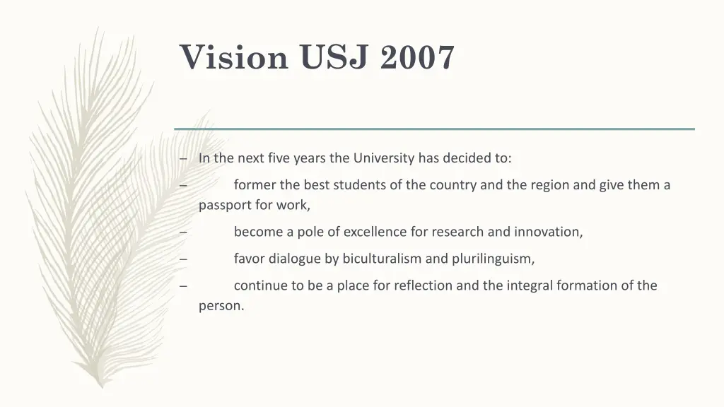 vision usj 2007