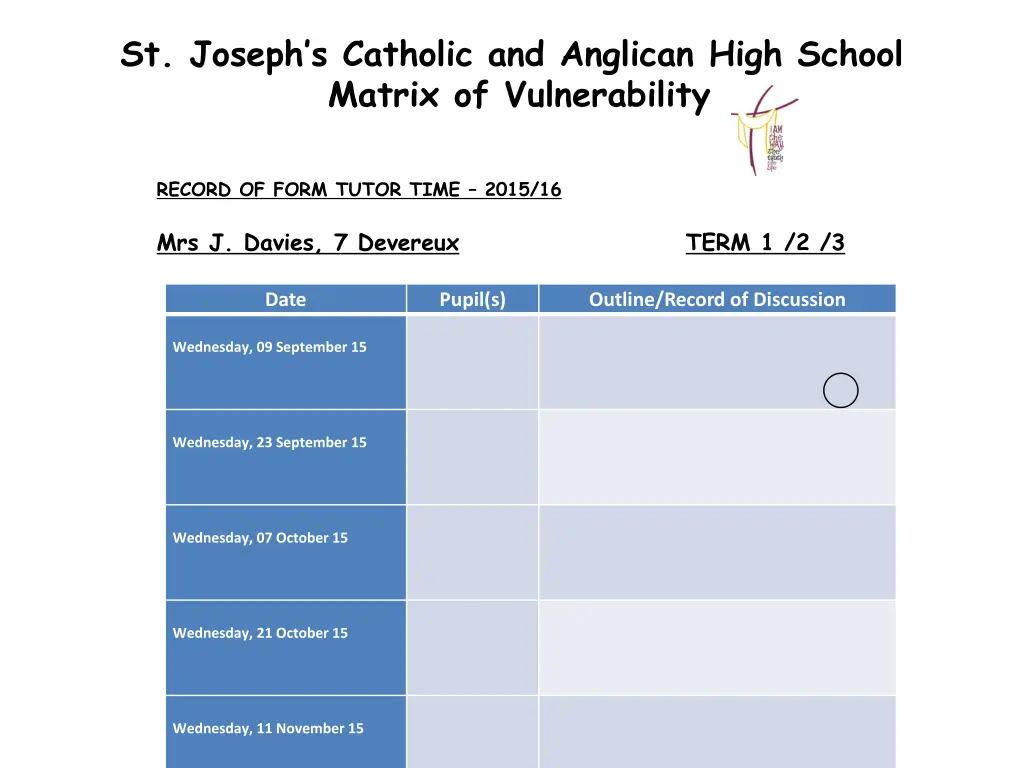 st joseph s catholic and anglican high school 12