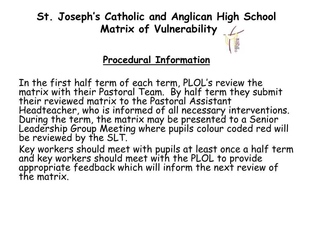 st joseph s catholic and anglican high school 9