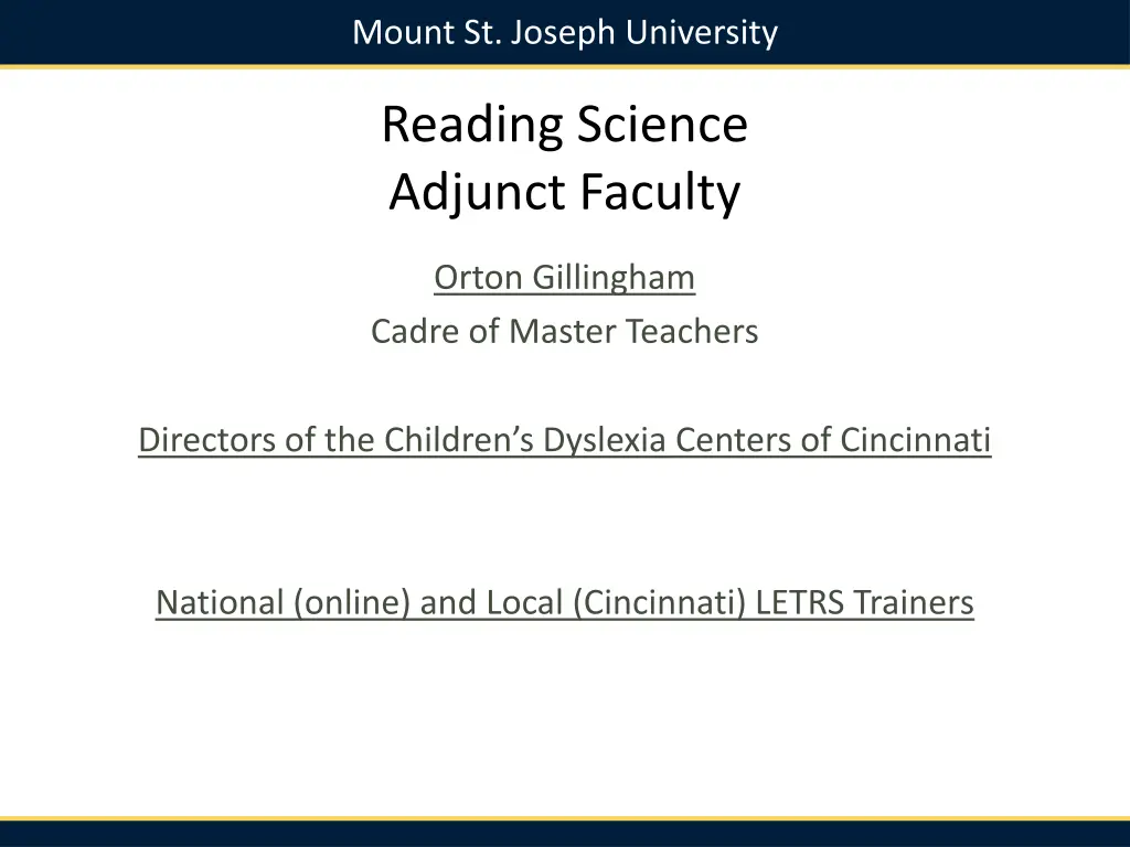 mount st joseph university 4