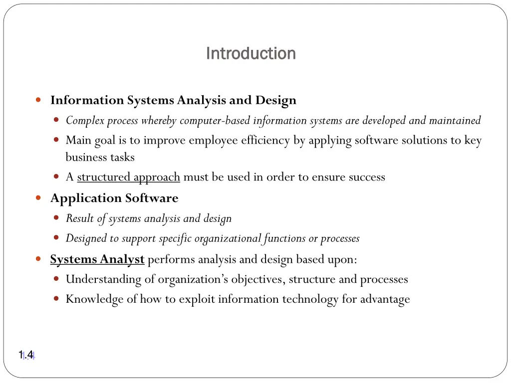 introduction introduction