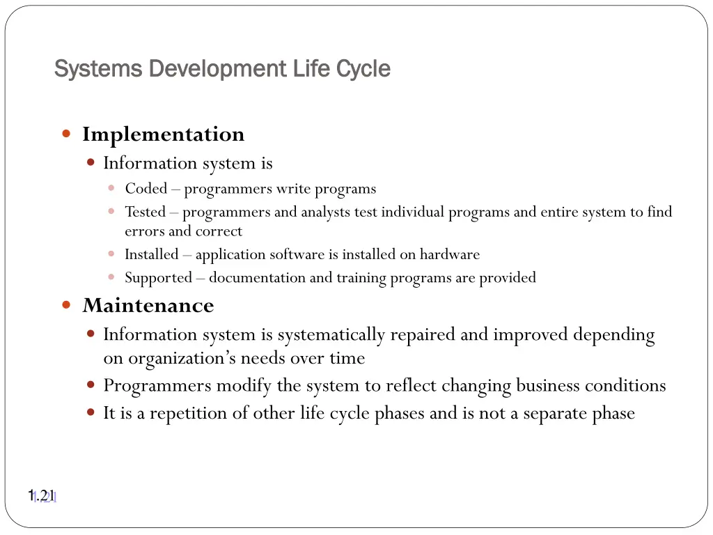 systems development life cycle systems 5
