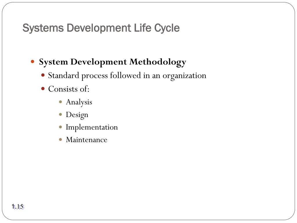 systems development life cycle systems