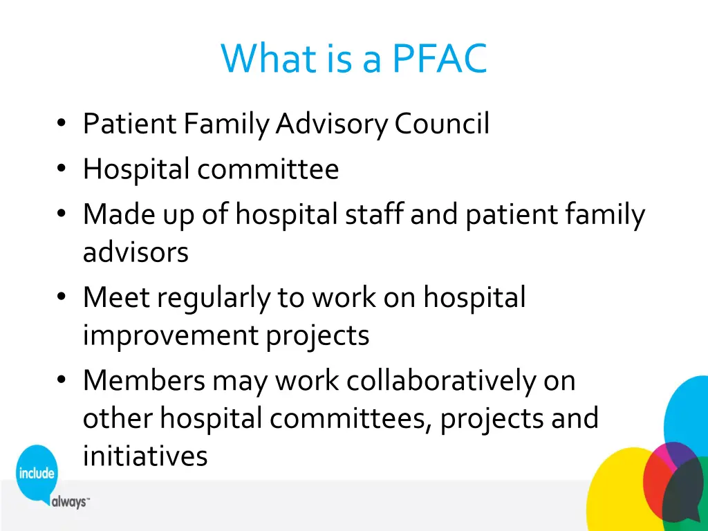 what is a pfac