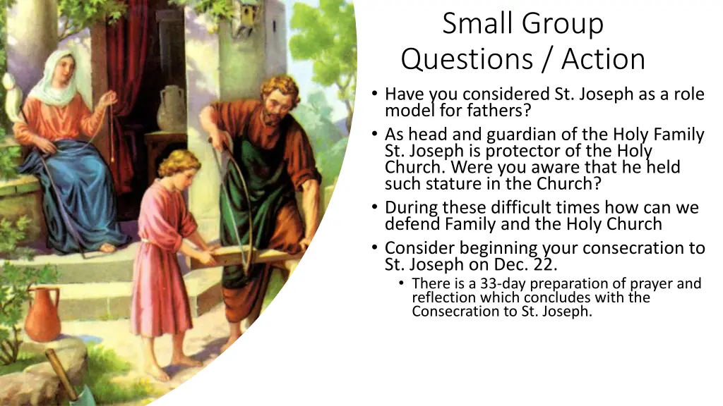 small group questions action