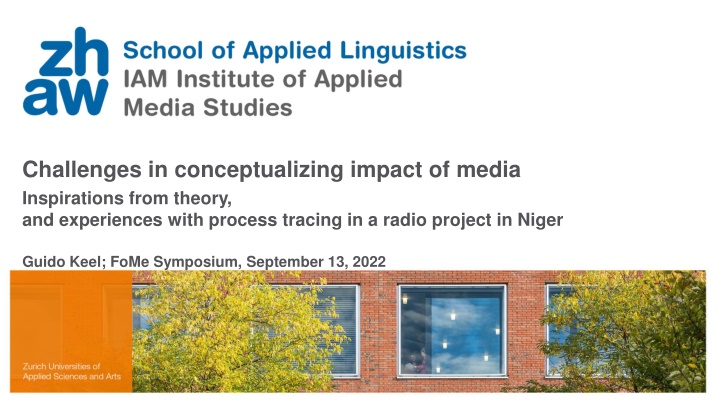 challenges in conceptualizing impact of media