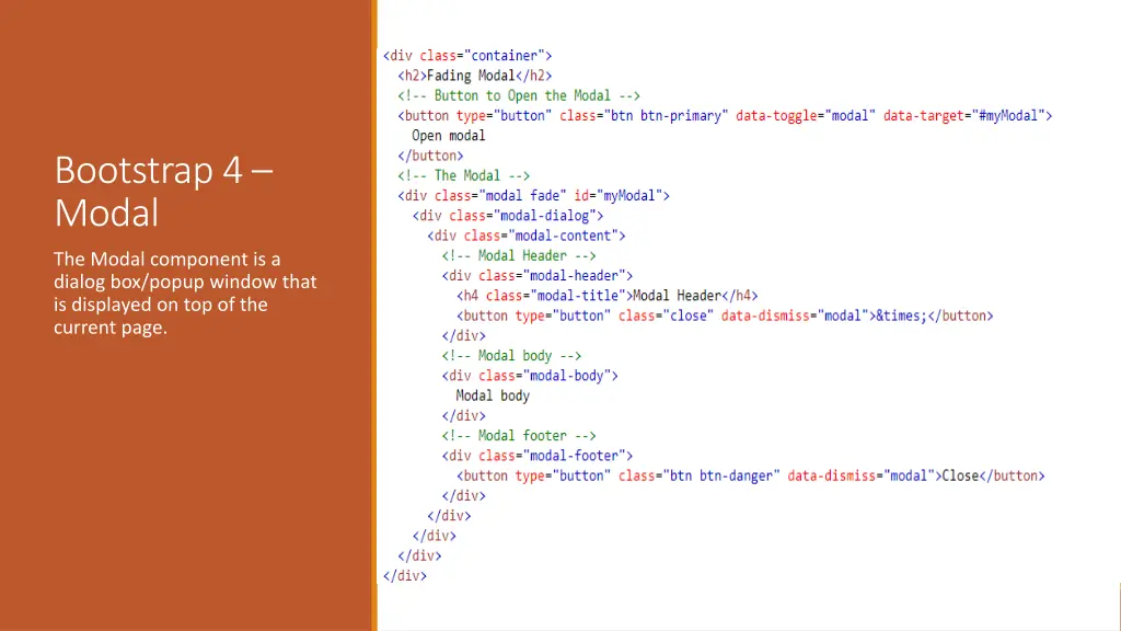bootstrap 4 modal 1