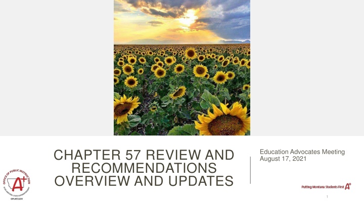 chapter 57 review and recommendations overview