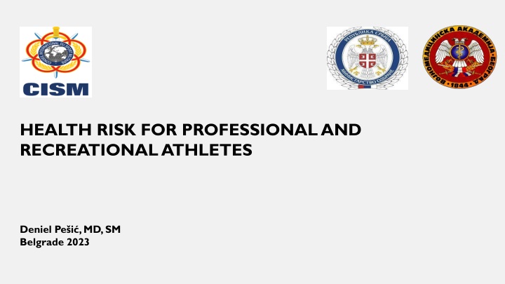 health risk for professional and recreational