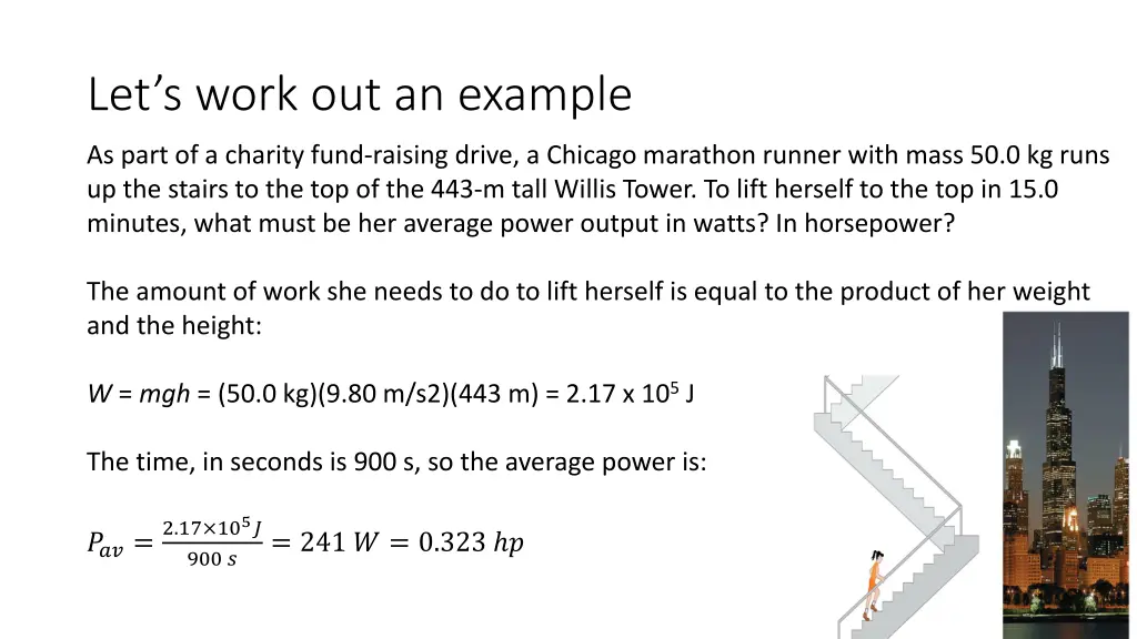 let s work out an example
