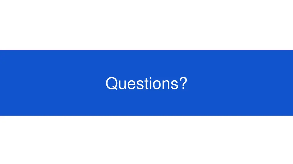 questions