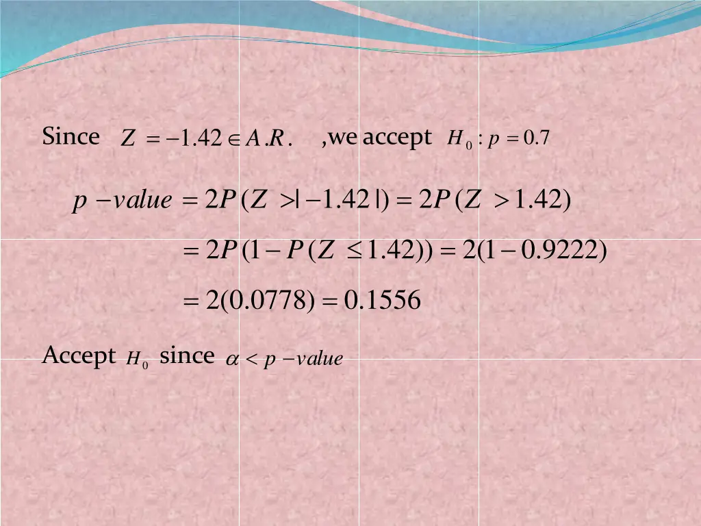 since we accept 1 42 z
