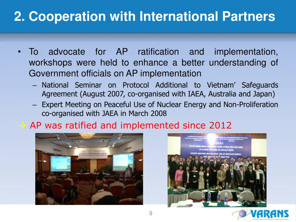 2 cooperation with international partners 2