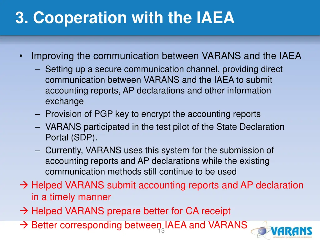 3 cooperation with the iaea 1