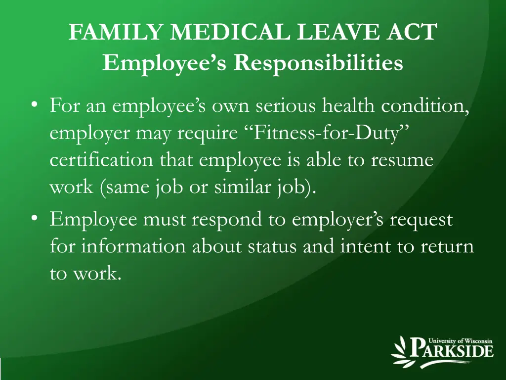 family medical leave act employee 2